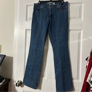 Harley Davidson Jeans Womens  10 Blue Straight Leg Dark Denim Motorcycle Biker